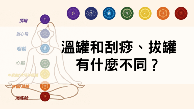 溫罐和刮痧、拔罐有什麼不同